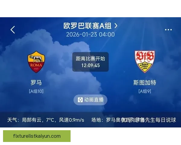 斯图加特队史欧战表现回顾：近年竞争力持续提升征程